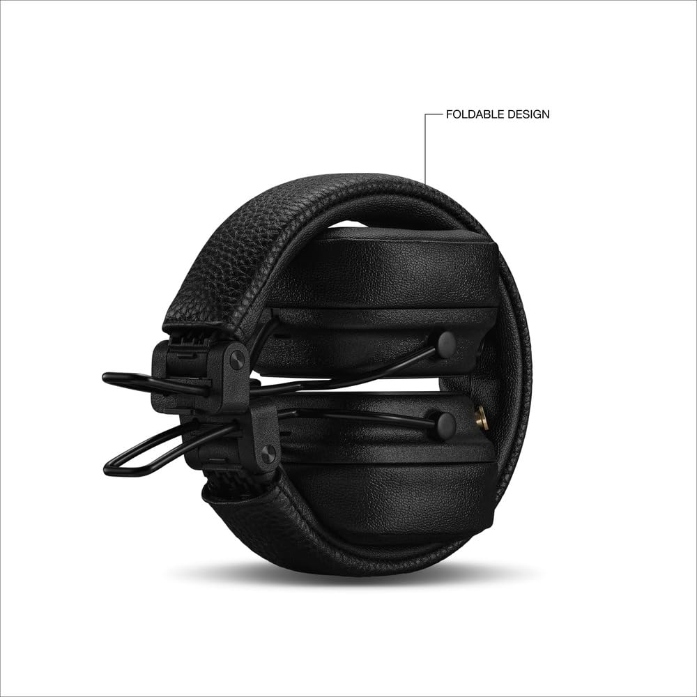 EVO Major IV Bluetooth Headphone with Mic (Upto 80 Hours Playback, On Ear)