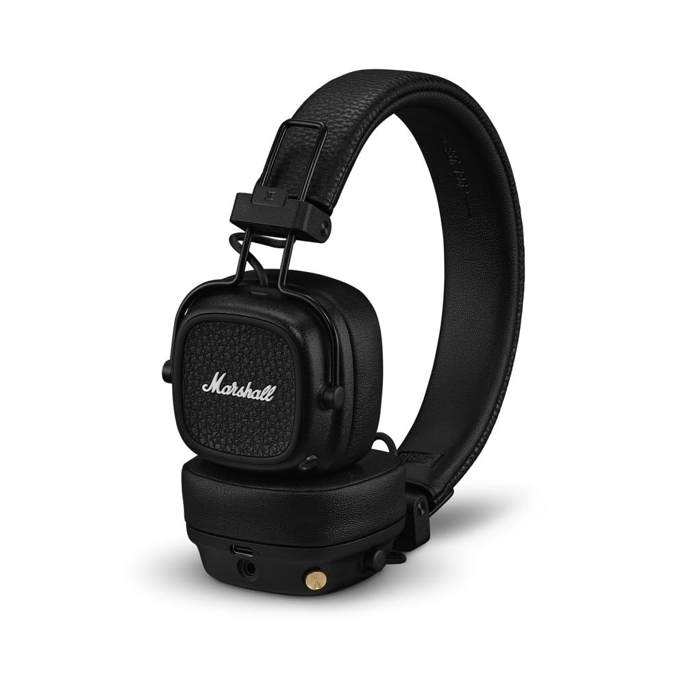 EVO Major IV Bluetooth Headphone with Mic (Upto 80 Hours Playback, On Ear)