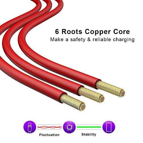 TWS Compatible 80W Charging Cable USB to Type C Warp Charger SuperVooc/Dash Fast Charge Cable